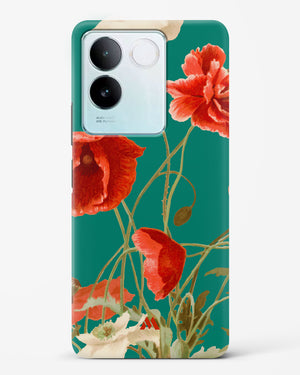 Vintage Poppy Field Hard Case Phone Cover (Vivo)