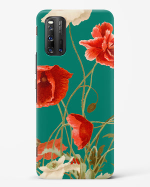 Vintage Poppy Field Hard Case Phone Cover (Vivo)