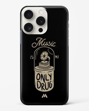 Music the Only Drug Hard Case iPhone 15 Pro