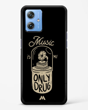 Music the Only Drug Hard Case Phone Cover (Motorola)
