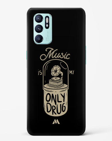 Music the Only Drug Hard Case Phone Cover-(Oppo)