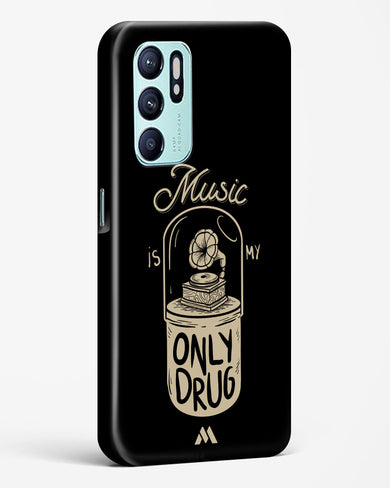 Music the Only Drug Hard Case Phone Cover-(Oppo)