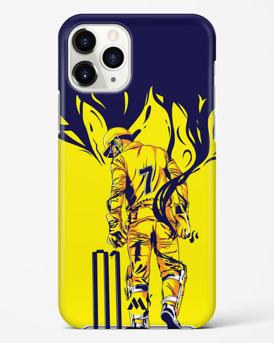 MS Dhoni Greatest Finisher Hard Case Phone Cover-(Apple)