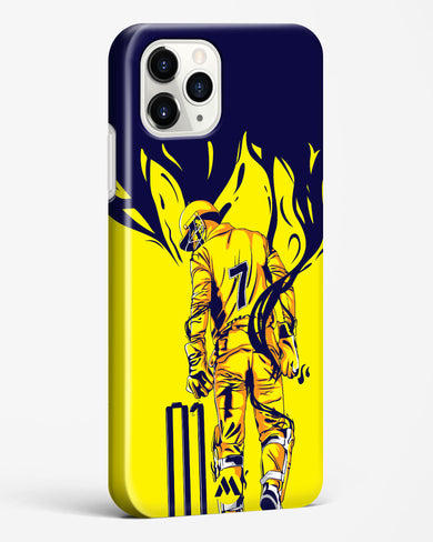 MS Dhoni Greatest Finisher Hard Case Phone Cover-(Apple)