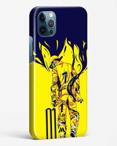 MS Dhoni Greatest Finisher Hard Case Phone Cover-(Apple)