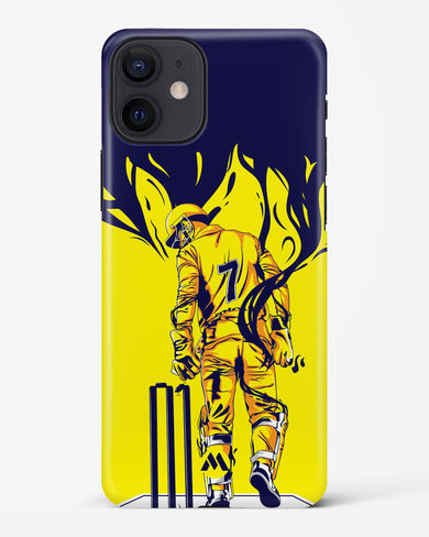 MS Dhoni Greatest Finisher Hard Case Phone Cover-(Apple)