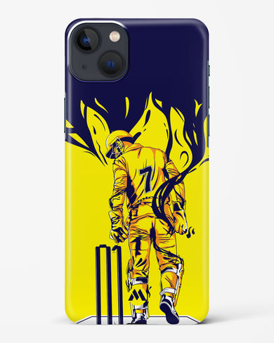 MS Dhoni Greatest Finisher Hard Case Phone Cover-(Apple)