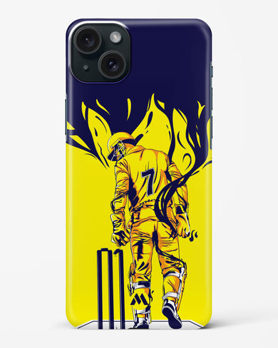 MS Dhoni Greatest Finisher Hard Case Phone Cover-(Apple)