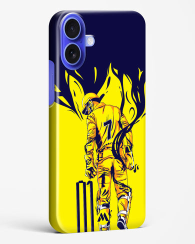 MS Dhoni Greatest Finisher Hard Case Phone Cover (Apple)