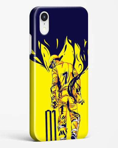 MS Dhoni Greatest Finisher Hard Case Phone Cover-(Apple)