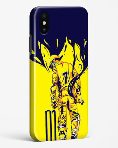 MS Dhoni Greatest Finisher Hard Case Phone Cover-(Apple)