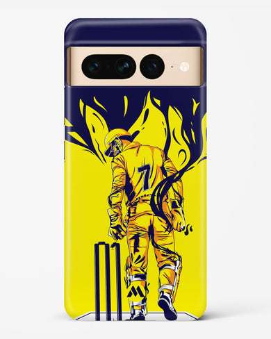 MS Dhoni Greatest Finisher Hard Case Phone Cover-(Google)