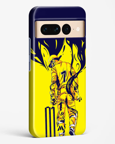 MS Dhoni Greatest Finisher Hard Case Phone Cover-(Google)