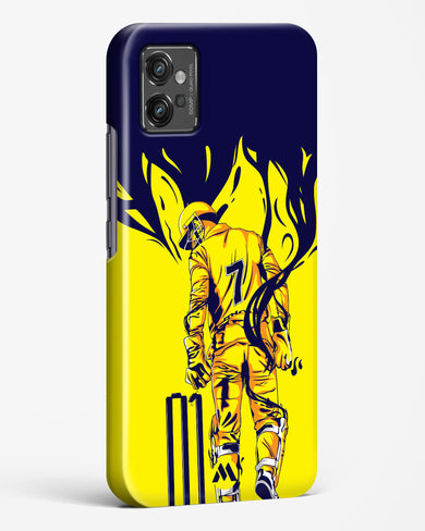 MS Dhoni Greatest Finisher Hard Case Phone Cover (Motorola)