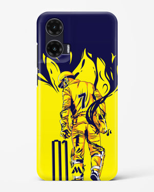 MS Dhoni Greatest Finisher Hard Case Phone Cover (Motorola)