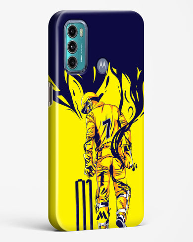 MS Dhoni Greatest Finisher Hard Case Phone Cover (Motorola)