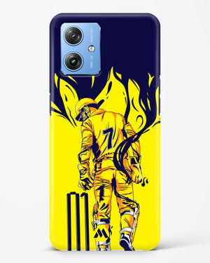 MS Dhoni Greatest Finisher Hard Case Phone Cover (Motorola)