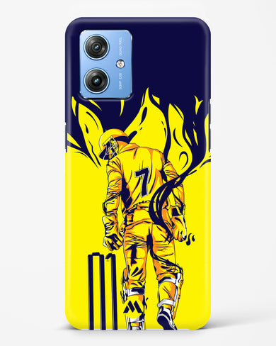 MS Dhoni Greatest Finisher Hard Case Phone Cover (Motorola)