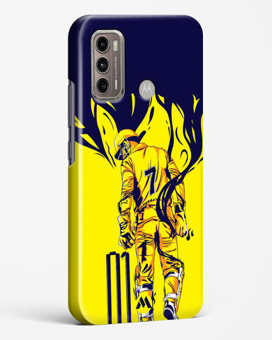 MS Dhoni Greatest Finisher Hard Case Phone Cover (Motorola)