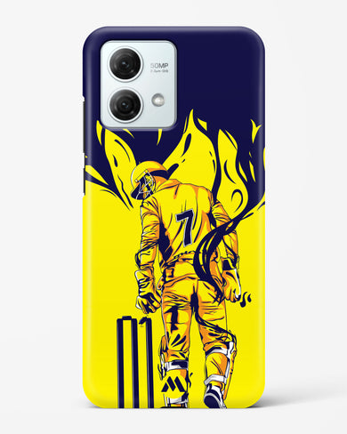 MS Dhoni Greatest Finisher Hard Case Phone Cover (Motorola)