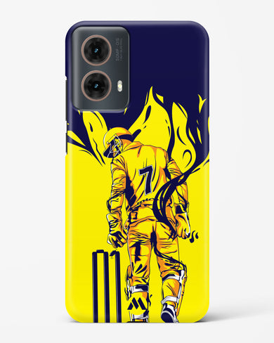 MS Dhoni Greatest Finisher Hard Case Phone Cover (Motorola)