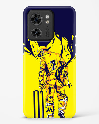MS Dhoni Greatest Finisher Hard Case Phone Cover (Motorola)