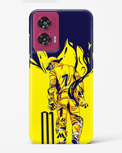 MS Dhoni Greatest Finisher Hard Case Phone Cover (Motorola)