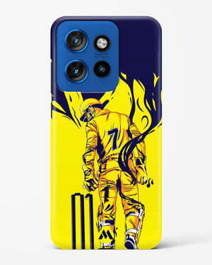 MS Dhoni Greatest Finisher Hard Case Phone Cover (Motorola)
