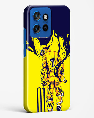 MS Dhoni Greatest Finisher Hard Case Phone Cover (Motorola)