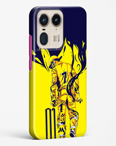 MS Dhoni Greatest Finisher Hard Case Phone Cover (Motorola)