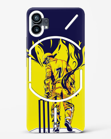 MS Dhoni Greatest Finisher Hard Case Phone Cover-(Nothing)