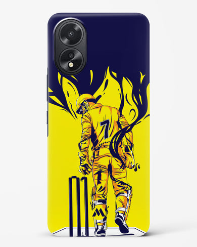 MS Dhoni Greatest Finisher Hard Case Phone Cover-(Oppo)