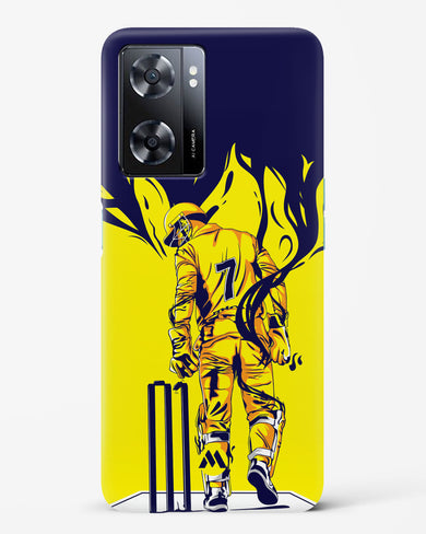 MS Dhoni Greatest Finisher Hard Case Phone Cover-(Oppo)