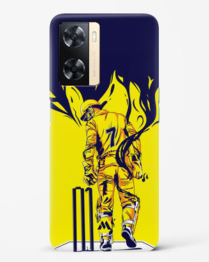 MS Dhoni Greatest Finisher Hard Case Phone Cover-(Oppo)