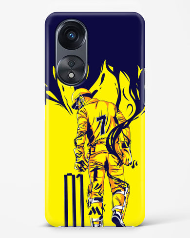 MS Dhoni Greatest Finisher Hard Case Phone Cover-(Oppo)