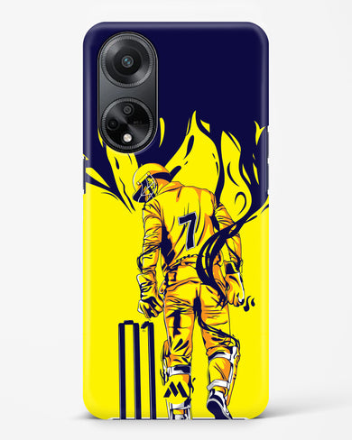MS Dhoni Greatest Finisher Hard Case Phone Cover-(Oppo)