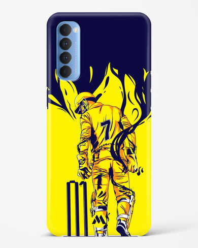 MS Dhoni Greatest Finisher Hard Case Phone Cover-(Oppo)