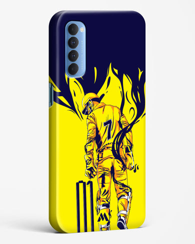 MS Dhoni Greatest Finisher Hard Case Phone Cover-(Oppo)