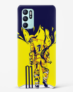 MS Dhoni Greatest Finisher Hard Case Phone Cover-(Oppo)