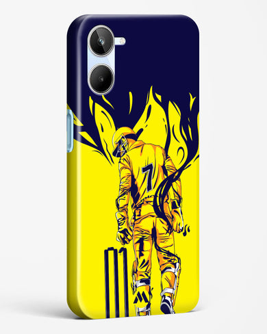 MS Dhoni Greatest Finisher Hard Case Phone Cover-(Realme)