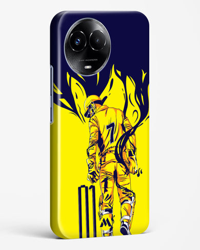 MS Dhoni Greatest Finisher Hard Case Phone Cover-(Realme)