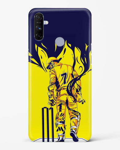 MS Dhoni Greatest Finisher Hard Case Phone Cover-(Realme)