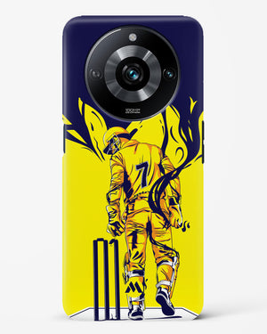 MS Dhoni Greatest Finisher Hard Case Phone Cover-(Realme)