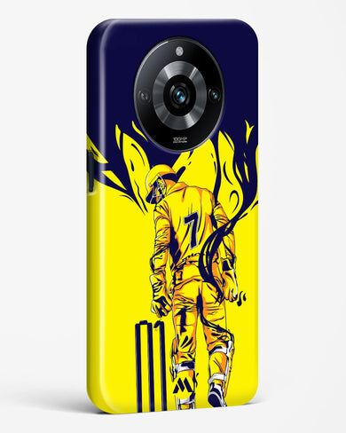 MS Dhoni Greatest Finisher Hard Case Phone Cover-(Realme)