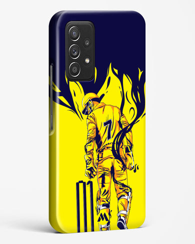 MS Dhoni Greatest Finisher Hard Case Phone Cover-(Samsung)