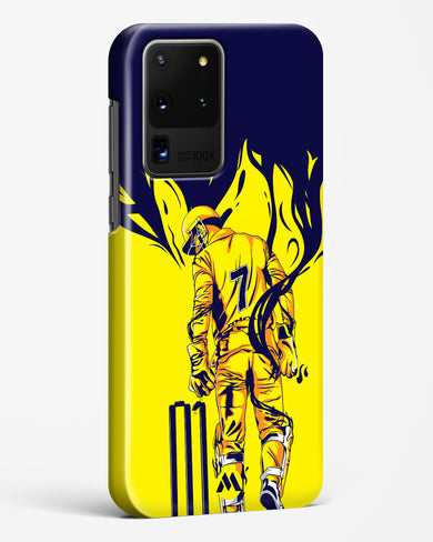 MS Dhoni Greatest Finisher Hard Case Phone Cover-(Samsung)