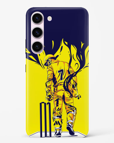 MS Dhoni Greatest Finisher Hard Case Phone Cover-(Samsung)