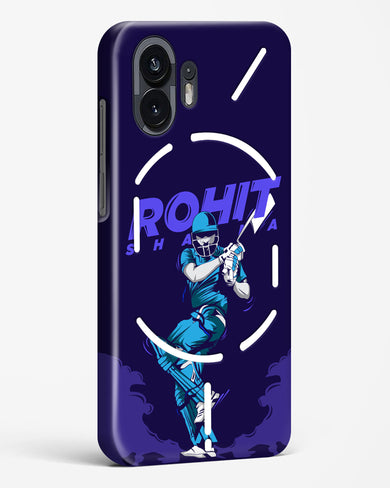 Rohit Hitman Sharma Hard Case Phone Cover (Nothing)