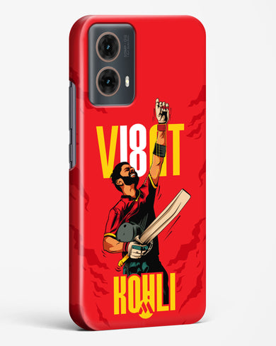 Virat King Kohli Hard Case Phone Cover (Motorola)