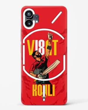 Virat King Kohli Hard Case Phone Cover (Nothing)